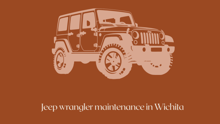 Jeep Wrangler for Maintenance in Wichita