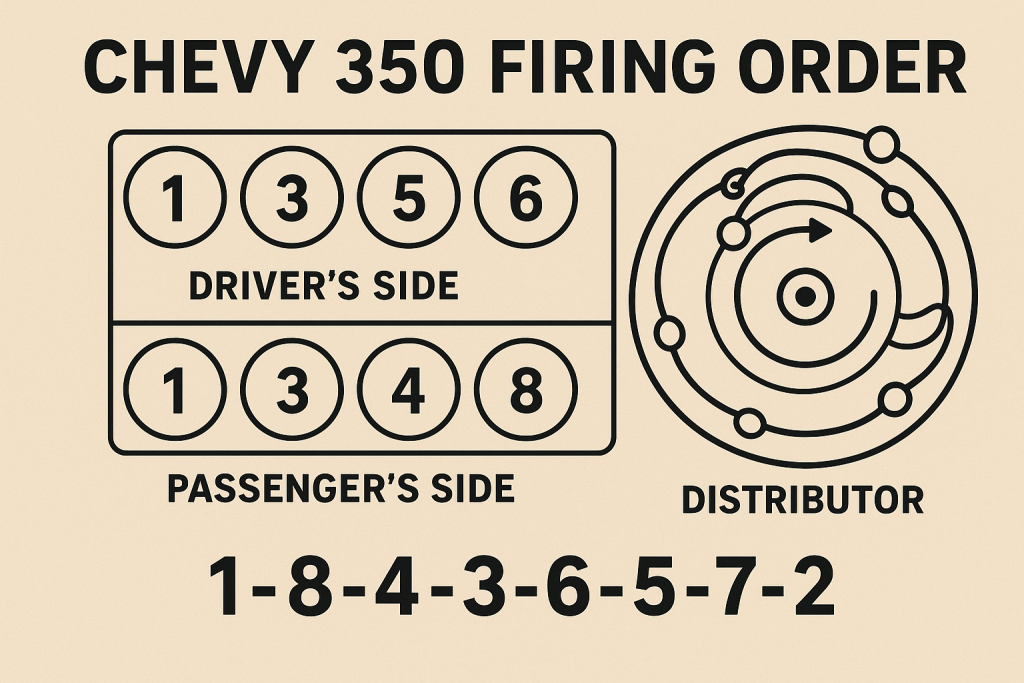 Chevy 350 Firing Order Diagram